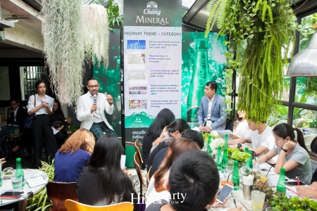 งานเปิดตัว ‘น้ำแร่ธรรมชาติตราช้าง’ 