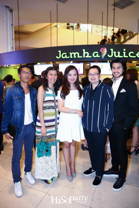 งานฉลองเปิดร้าน Jamba Juice สาขาแรกในประเทศไทย!