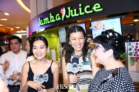 งานฉลองเปิดร้าน Jamba Juice สาขาแรกในประเทศไทย!