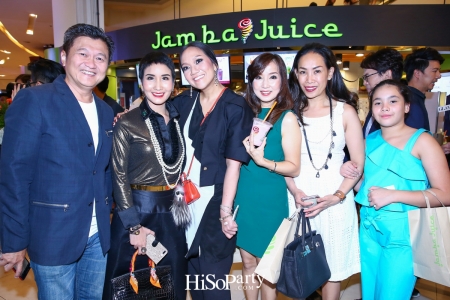 งานฉลองเปิดร้าน Jamba Juice สาขาแรกในประเทศไทย!