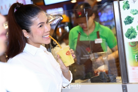 งานฉลองเปิดร้าน Jamba Juice สาขาแรกในประเทศไทย!