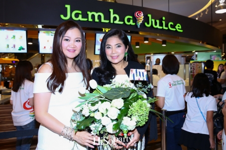 งานฉลองเปิดร้าน Jamba Juice สาขาแรกในประเทศไทย!