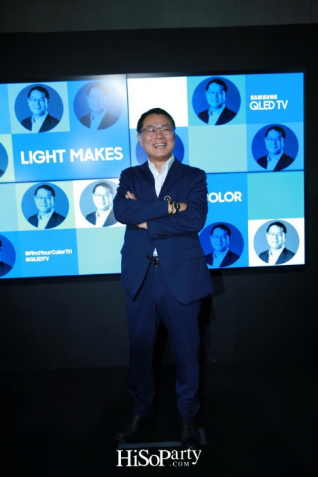 Samsung QLED TV Presents Light Make Perfect Color