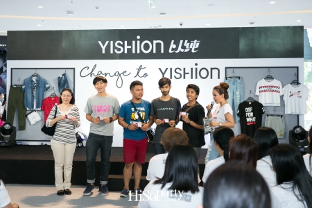 Grand Opening แฟล็กชิพสโตร์แบรนด์เสื้อผ้าแฟชั่น ‘Yishion’