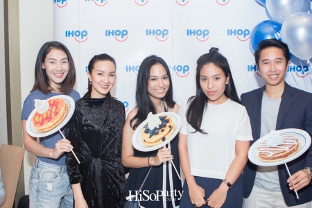 เปิดตัว IHOP (ไอฮอป) สุดยอดร้านแพนเค้กอร่อยระดับโลกสาขาแรกในประเทศไทย