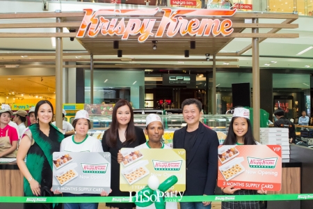 Krispy Kreme เปิดสาขาใหม่ ณ ศูนย์การค้าเซ็นทรัลพลาซา แจ้งวัฒนะ 