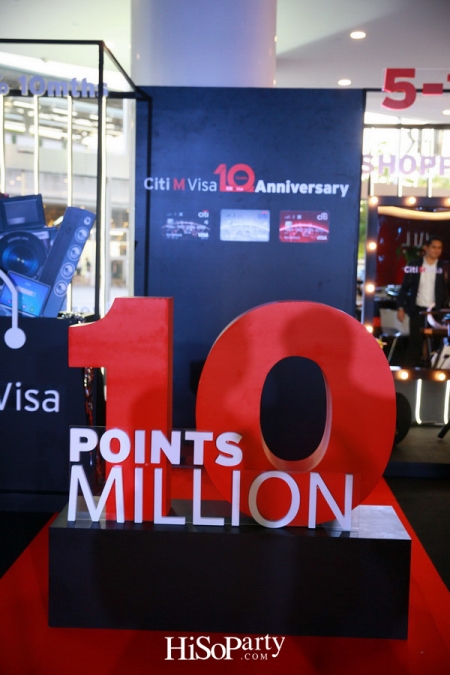 Citi M Visa 10th Anniversary