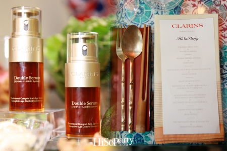 CLARINS: ‘Double Serum’ Exclusive Sit – Down Dinner