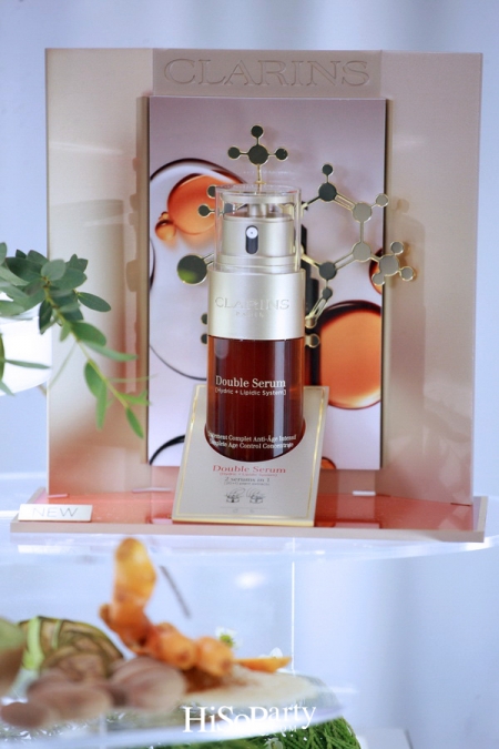 CLARINS: ‘The New Double Serum’