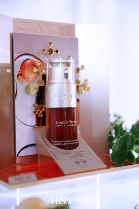 CLARINS: ‘The New Double Serum’