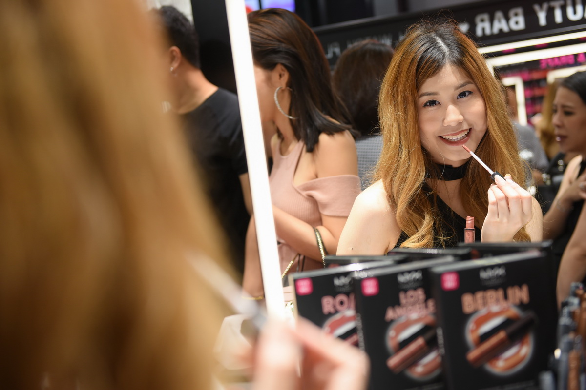 NYX PROFESSIONAL MAKEUP 1st FLAGSHIP STORE IN ASIA AT SIAM SQUARE ONE