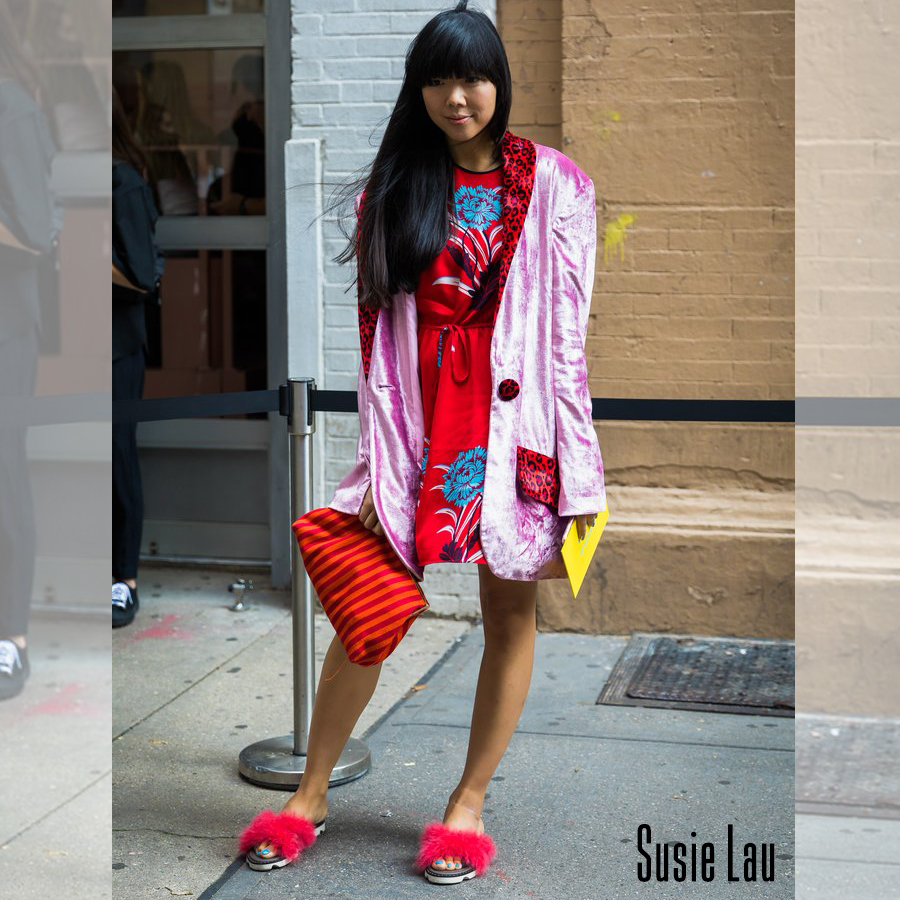 VIVID STREET STYLE @ NEW YORK FASHION WEEK SPRING 2018