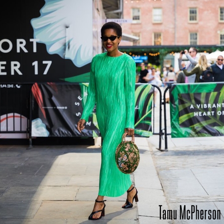 VIVID STREET STYLE @ NEW YORK FASHION WEEK SPRING 2018