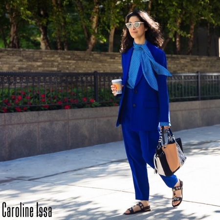 VIVID STREET STYLE @ NEW YORK FASHION WEEK SPRING 2018