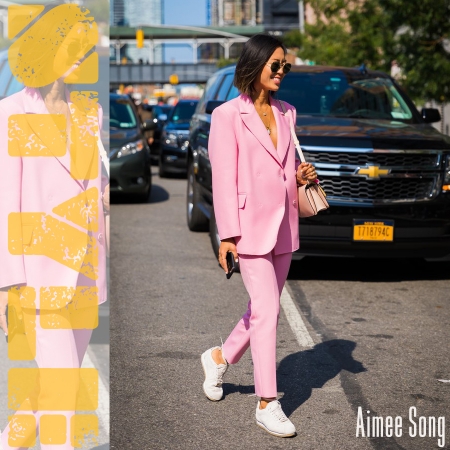 VIVID STREET STYLE @ NEW YORK FASHION WEEK SPRING 2018