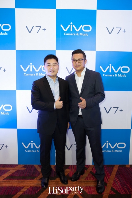 Vivo เปิดตัวสมาร์ทโฟนรุ่นล่าสุด ‘Vivo V7+’ เพื่อการเซลฟี่สุดคมชัด