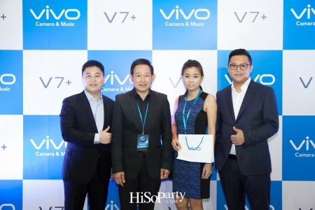 Vivo เปิดตัวสมาร์ทโฟนรุ่นล่าสุด ‘Vivo V7+’ เพื่อการเซลฟี่สุดคมชัด