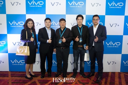 Vivo เปิดตัวสมาร์ทโฟนรุ่นล่าสุด ‘Vivo V7+’ เพื่อการเซลฟี่สุดคมชัด