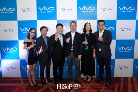 Vivo เปิดตัวสมาร์ทโฟนรุ่นล่าสุด ‘Vivo V7+’ เพื่อการเซลฟี่สุดคมชัด