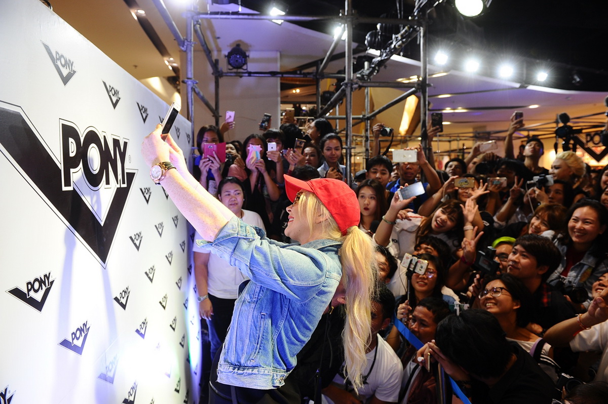 PONY Welcome Lindsay Lohan From New York City to Thailand