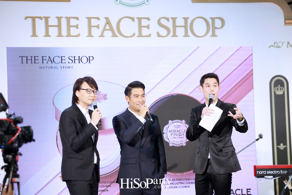 เปิดตัว Miracle Finish Cushion พร้อมแบรนด์แอมบาสเดอร์คนไทยคนแรกของ The Face Shop 