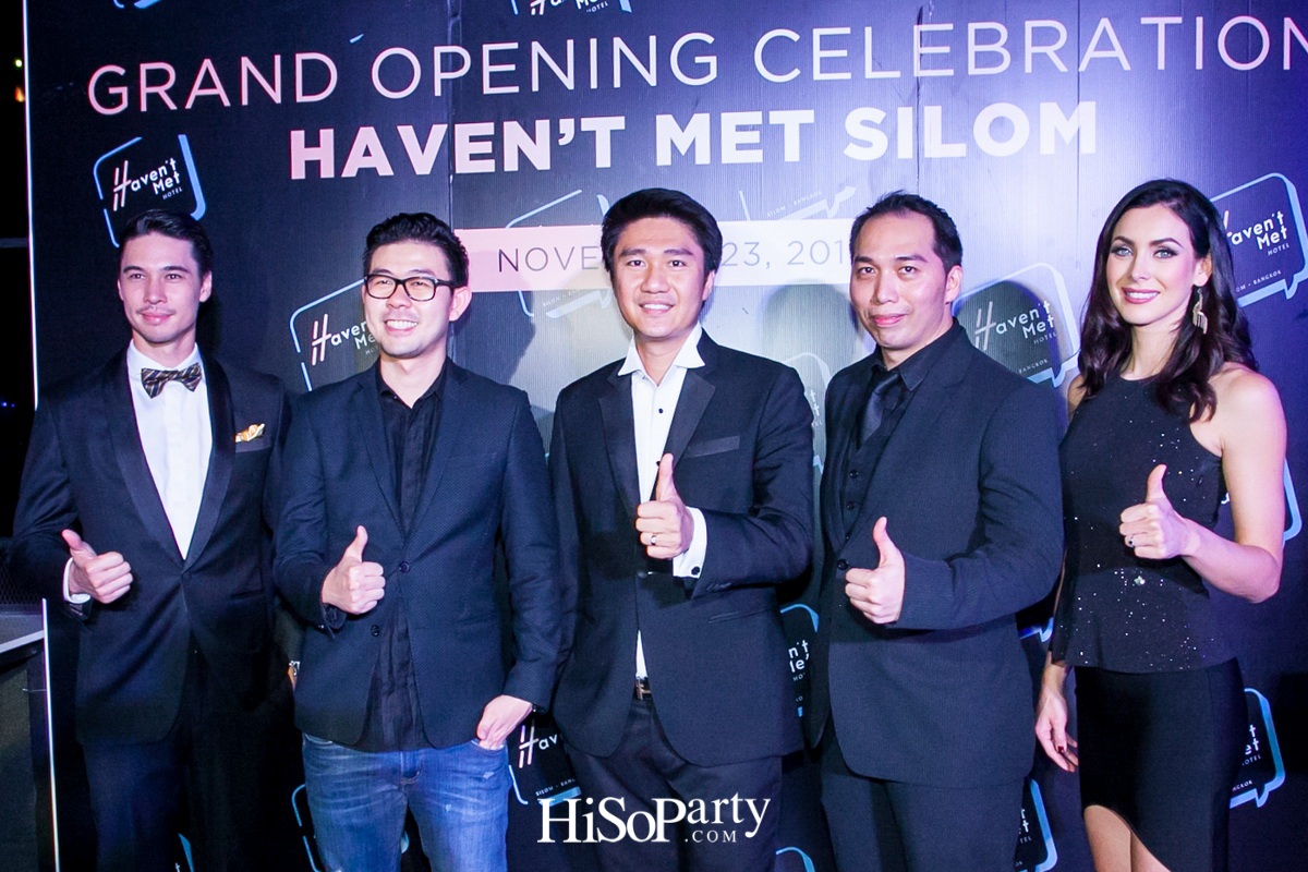 งานเปิดตัว Haven’t Met Silom แฟชั่นโฮเทลแห่งใหม่ใจกลางกรุง