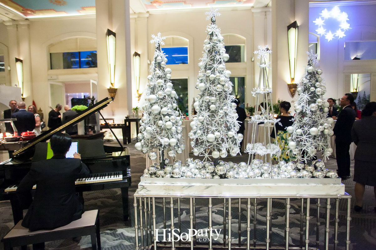 งานประดับไฟต้นคริสต์มาส โรงแรมอนันตรา สยาม กรุงเทพฯ