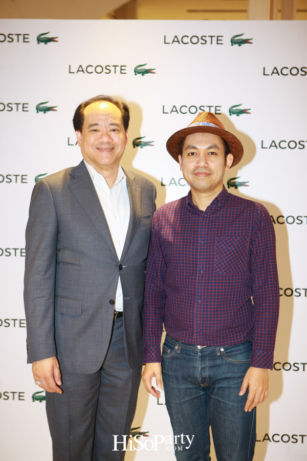 Lacoste Hot Stamps Gold Letters Chantaco 2017