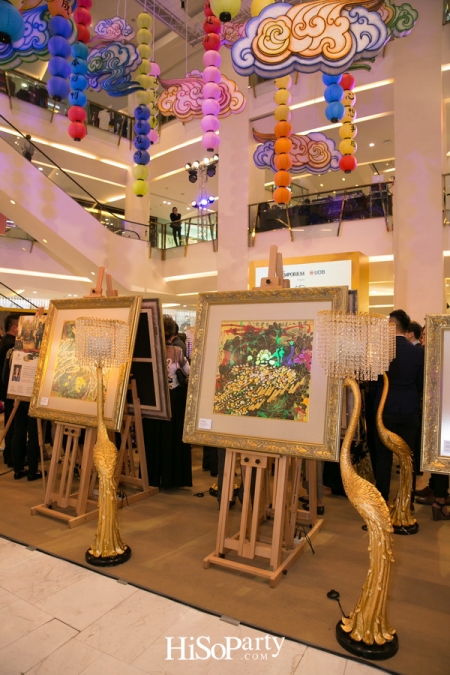 The Colours of Prosperity and Elegance  นิทรรศการการผสมผสานศาสตร์ฮวงจุ้ย โดยมาสเตอร์หยุน ล่ง จึ