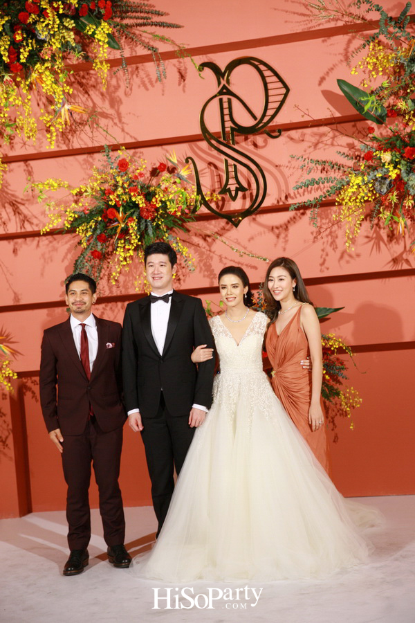 งานฉลองมงคลสมรสสุดอลังการระหว่าง แพรพรรณ ธรรมวัฒนะ และ กรมิษฐ์ ธนิสรธเนศ 