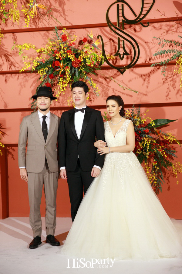 งานฉลองมงคลสมรสสุดอลังการระหว่าง แพรพรรณ ธรรมวัฒนะ และ กรมิษฐ์ ธนิสรธเนศ 