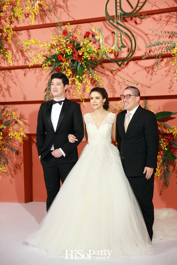 งานฉลองมงคลสมรสสุดอลังการระหว่าง แพรพรรณ ธรรมวัฒนะ และ กรมิษฐ์ ธนิสรธเนศ 