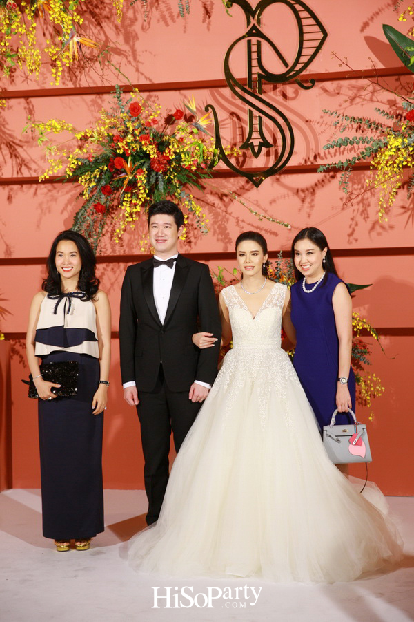 งานฉลองมงคลสมรสสุดอลังการระหว่าง แพรพรรณ ธรรมวัฒนะ และ กรมิษฐ์ ธนิสรธเนศ 