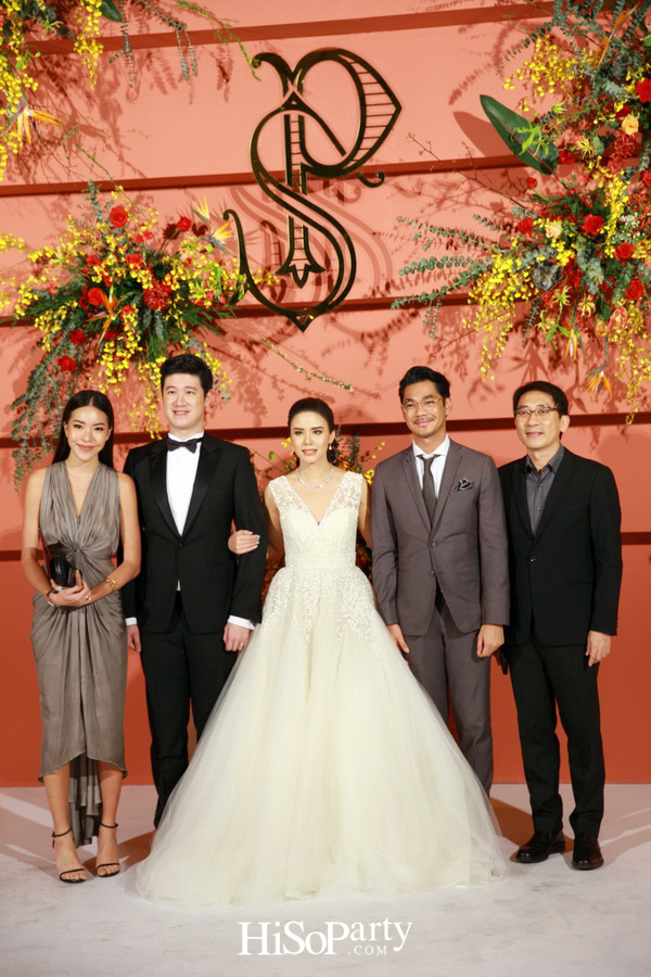 งานฉลองมงคลสมรสสุดอลังการระหว่าง แพรพรรณ ธรรมวัฒนะ และ กรมิษฐ์ ธนิสรธเนศ 