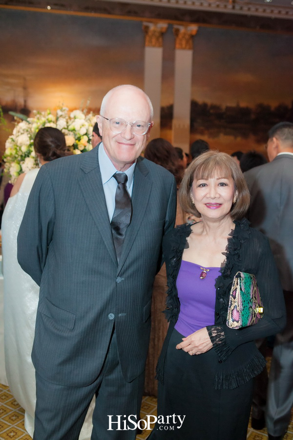 งานฉลองมงคลสมรสระหว่าง อัชฌ์ บุณยประสิทธิ์ และ ดวงรัตน์ กิ่งเกตุ