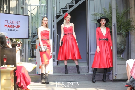 French Tea Party and Fashion Show ‘The Clarins Make-up’