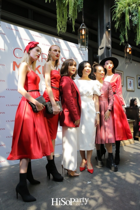 French Tea Party and Fashion Show ‘The Clarins Make-up’