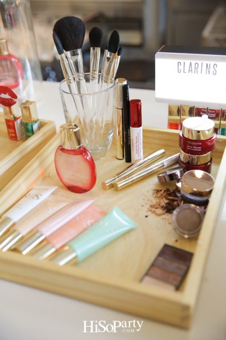 French Tea Party and Fashion Show ‘The Clarins Make-up’