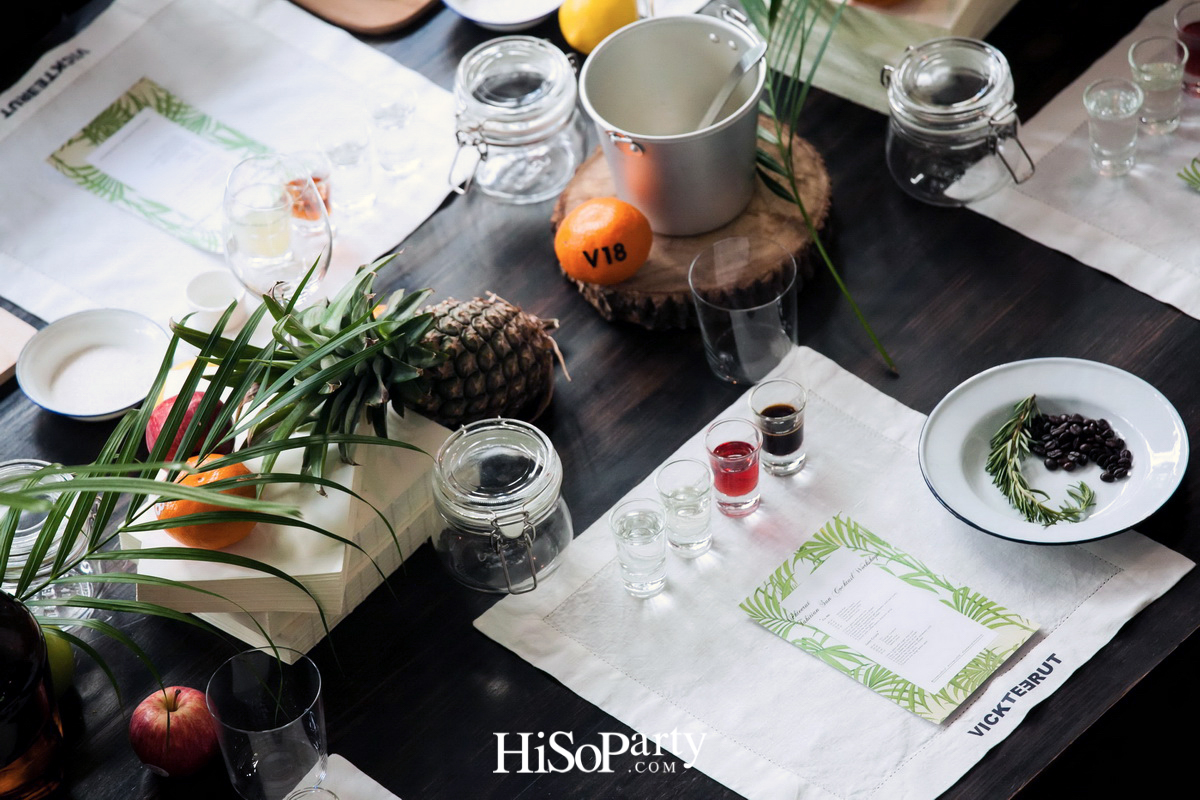 Vickteerut ‘Tahitian Sun Cocktail Workshop’