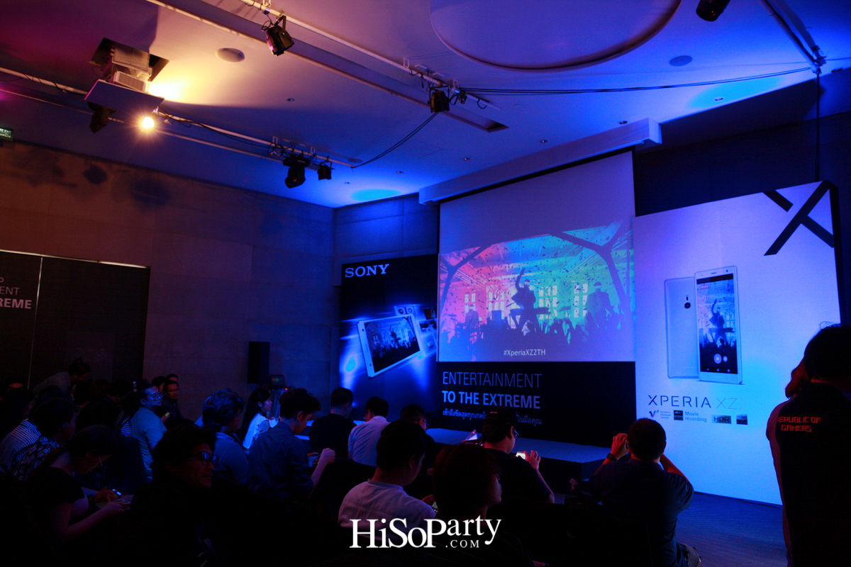 งานเปิดตัวสมาร์ทโฟน SONY XperiaTM XZ2 และ XperiaTM XZ2 Compact