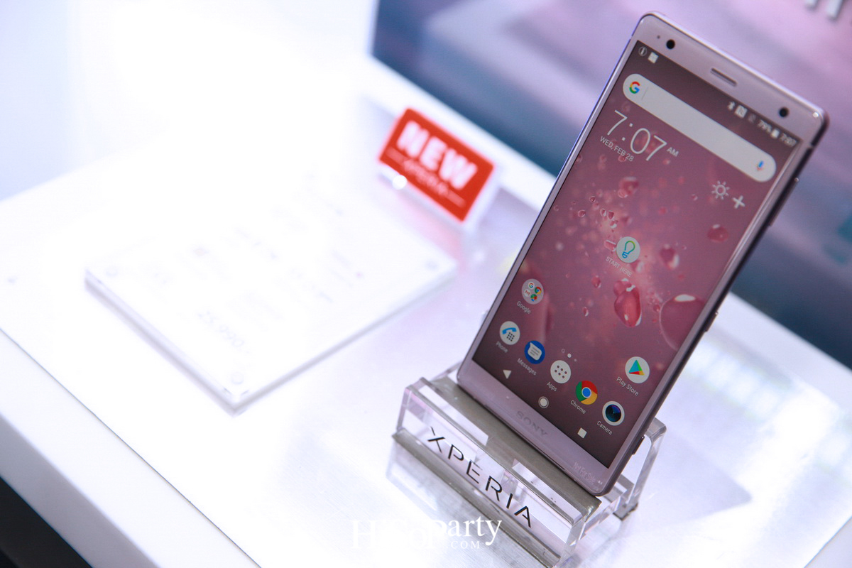 งานเปิดตัวสมาร์ทโฟน SONY XperiaTM XZ2 และ XperiaTM XZ2 Compact
