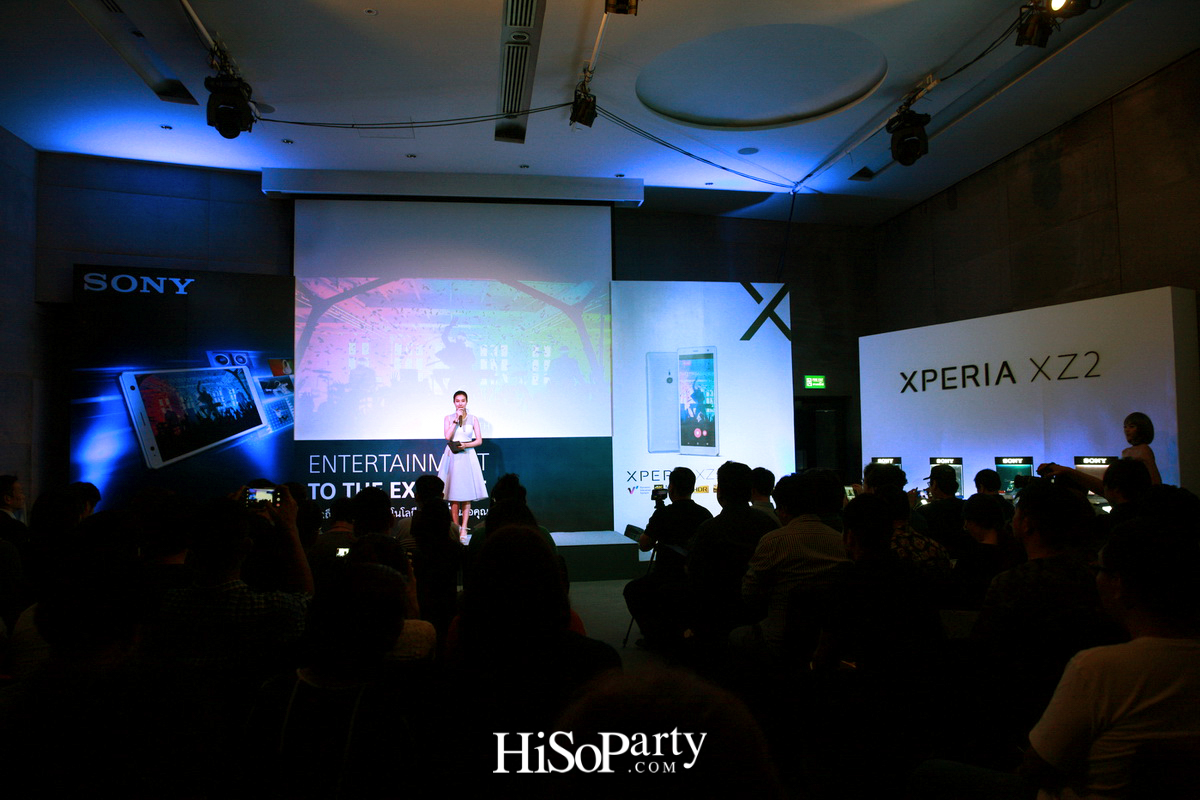 งานเปิดตัวสมาร์ทโฟน SONY XperiaTM XZ2 และ XperiaTM XZ2 Compact