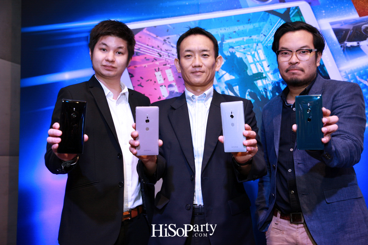 งานเปิดตัวสมาร์ทโฟน SONY XperiaTM XZ2 และ XperiaTM XZ2 Compact