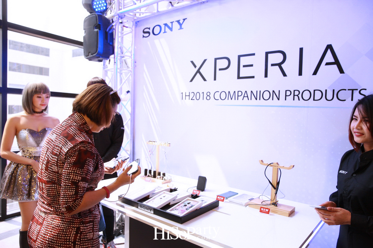 งานเปิดตัวสมาร์ทโฟน SONY XperiaTM XZ2 และ XperiaTM XZ2 Compact