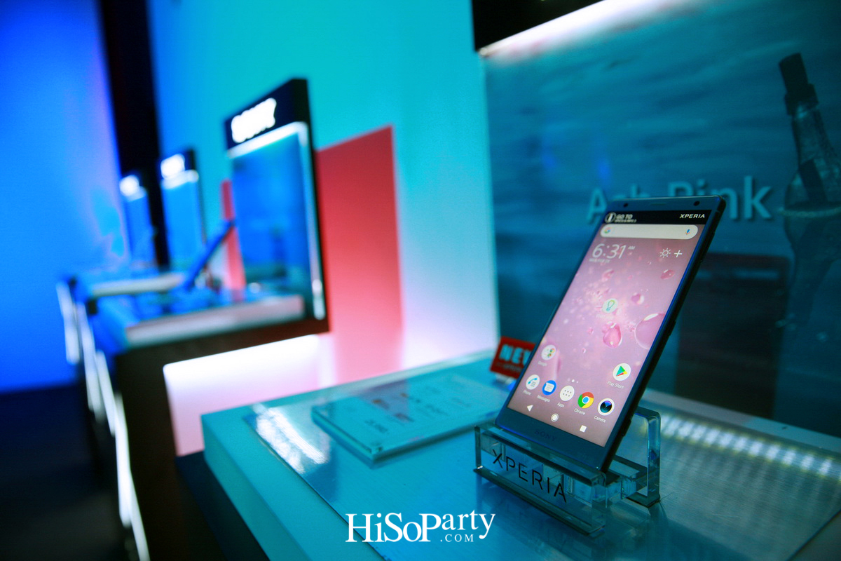 งานเปิดตัวสมาร์ทโฟน SONY XperiaTM XZ2 และ XperiaTM XZ2 Compact