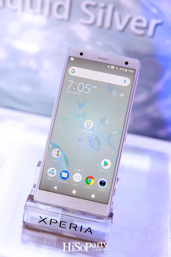 งานเปิดตัวสมาร์ทโฟน SONY XperiaTM XZ2 และ XperiaTM XZ2 Compact