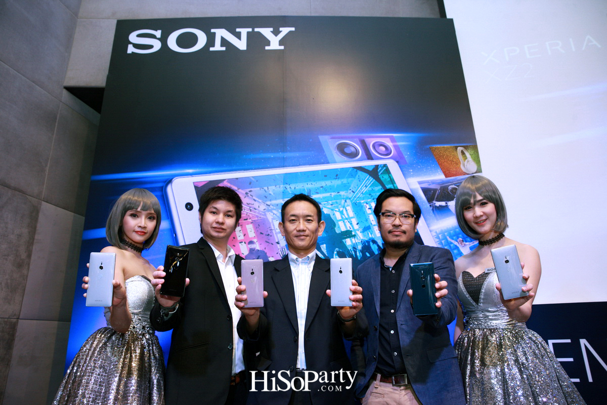 งานเปิดตัวสมาร์ทโฟน SONY XperiaTM XZ2 และ XperiaTM XZ2 Compact