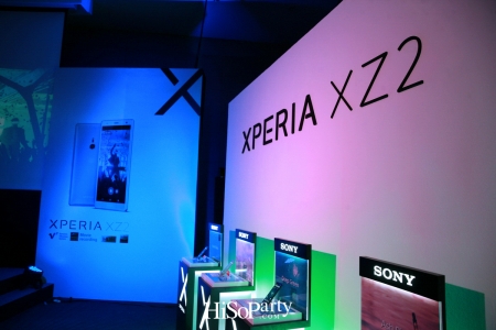 งานเปิดตัวสมาร์ทโฟน SONY XperiaTM XZ2 และ XperiaTM XZ2 Compact 