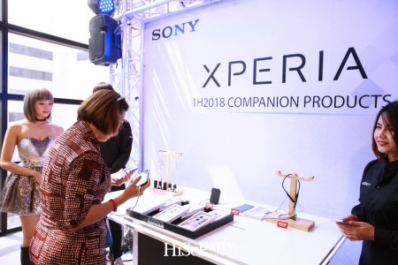 งานเปิดตัวสมาร์ทโฟน SONY XperiaTM XZ2 และ XperiaTM XZ2 Compact 