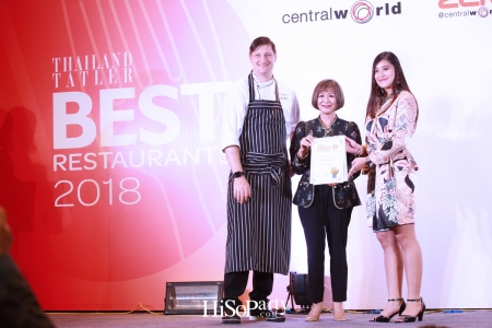 ไทยแลนด์แทตเลอร์ เปิดตัว ‘คู่มือแนะนำสุดยอดร้านอาหารประจำปี Thailand Tatler Best Restaurants 2018’